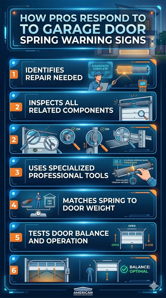 Garage Door Spring Repair: Signs You Shouldn't Ignore