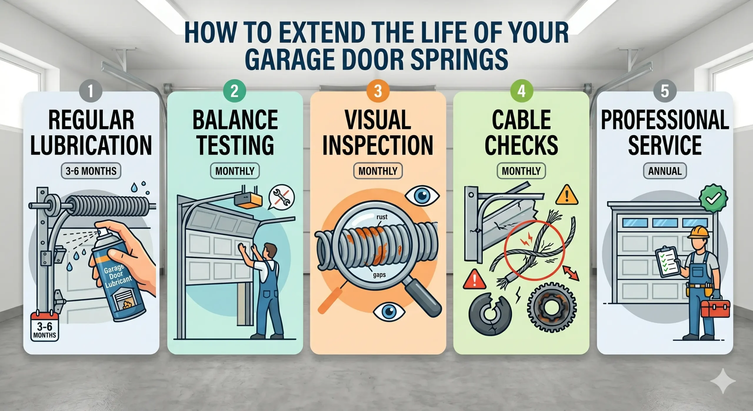 Why Garage Door Spring Repair Should Never Be a DIY Job